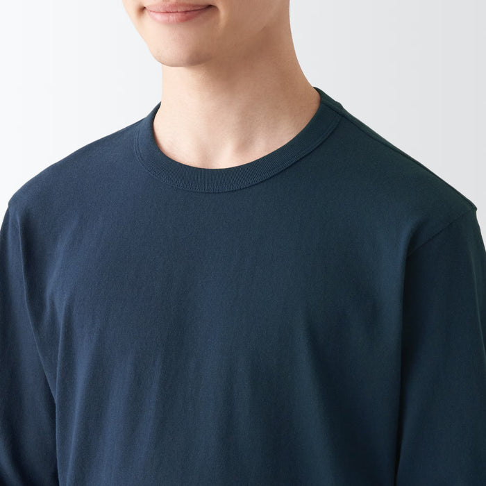 Men's Heavy Weight Jersey Long Sleeve T-Shirt | MUJI USA