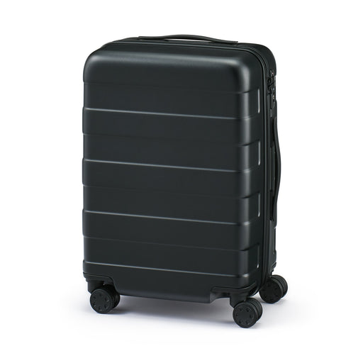 Adjustable Handle Hard Shell Suitcase 36L | Carry-On Black MUJI