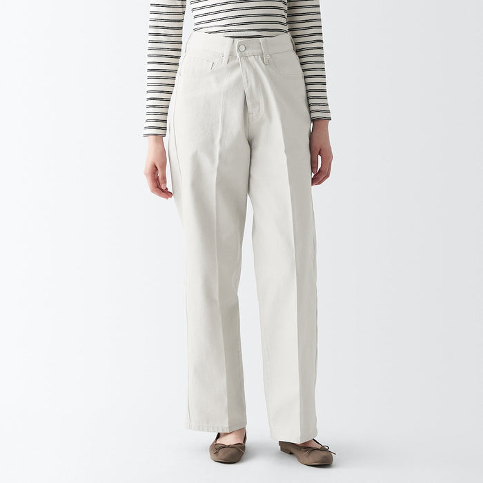 Women's Denim Baggy Pants | Sustainable Jeans | MUJI USA
