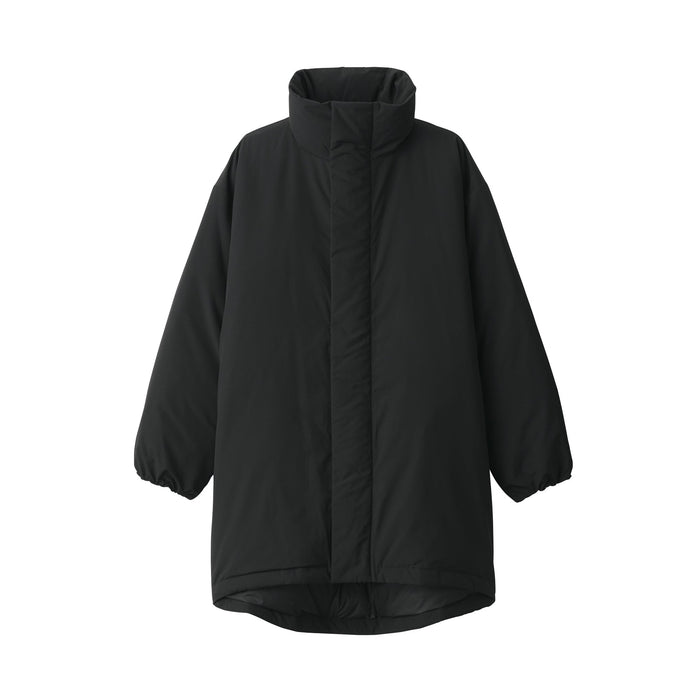 Water repellent down jacket in black