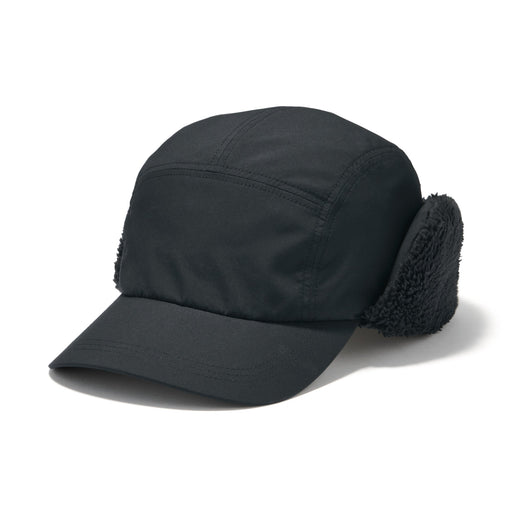 Water Repellent Boa Fleece Cap Black MUJI