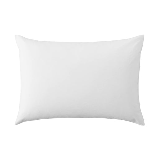 Washed Cotton Pillowcase Off White MUJI