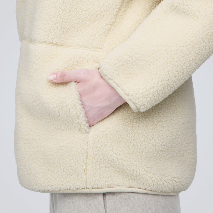 Women's Boa Fleece Jacket | Fall Coats & Jackets | MUJI USA